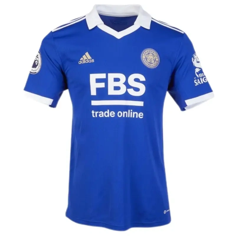 Leicester City 2023/24 Soccer Jersey Home Replica - Image 4