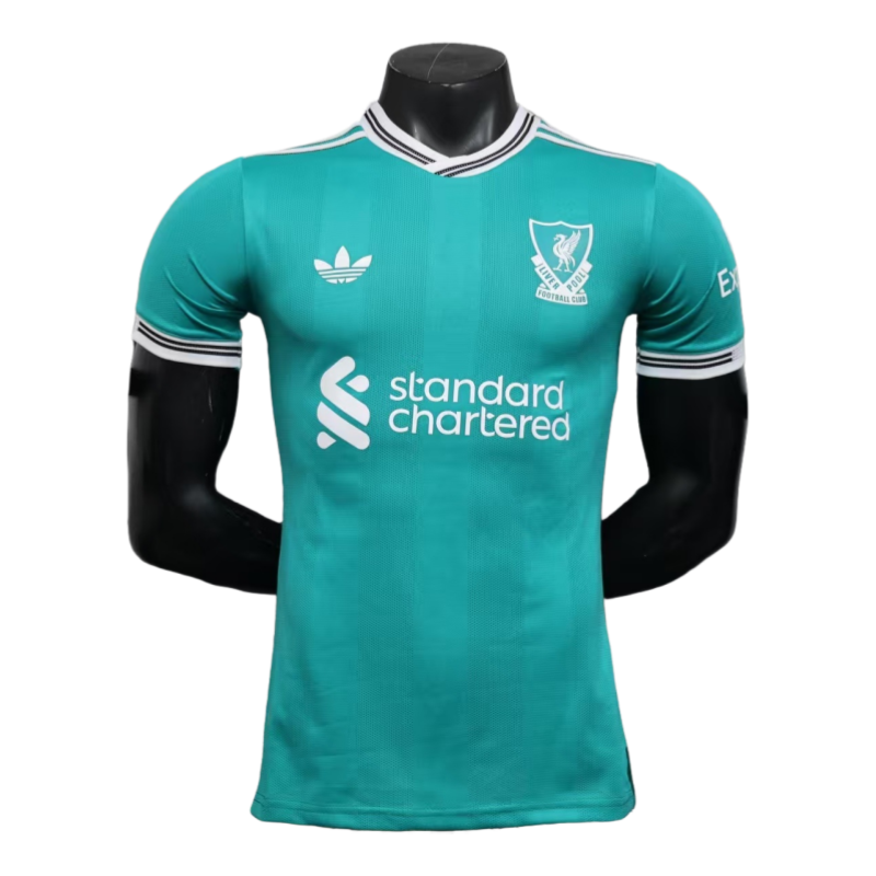 Liverpool 25-26 Third away green football jersey - player version - Image 4