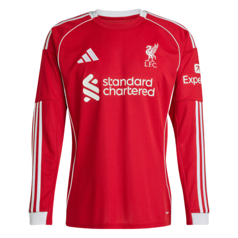Liverpool Home Long Sleeve football jersey 25-26 Fan version - Image 5