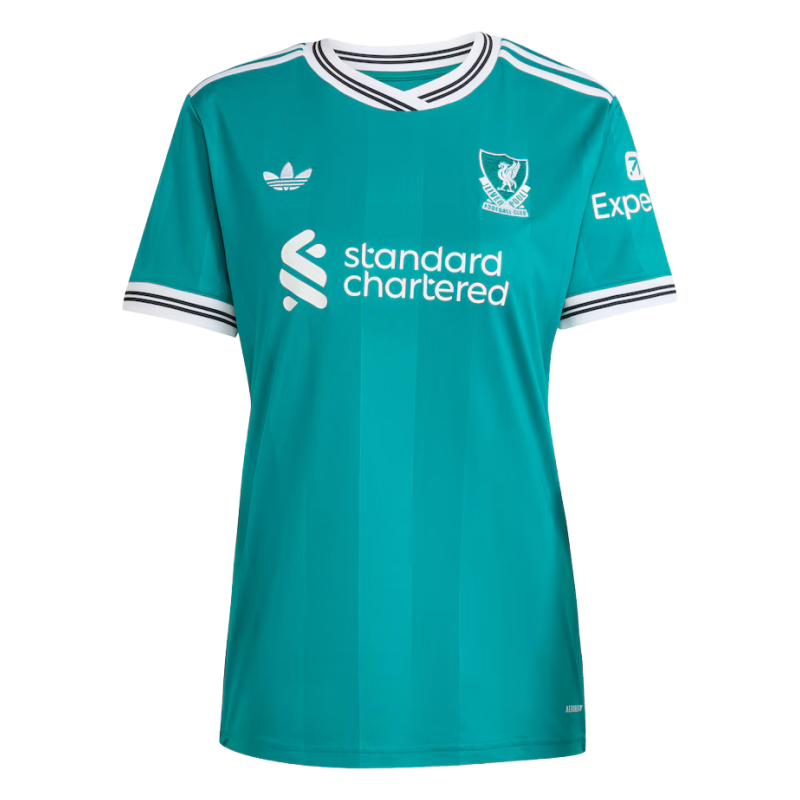 Liverpool Third away green football jersey Fan version 2025-26 Women - Image 4