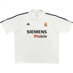 2002/03 Real Madrid Retro Soccer Jersey Home