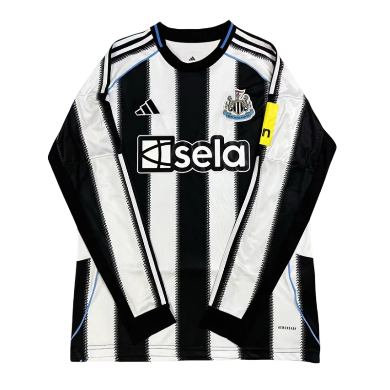 Newcastle United Home Long Sleeve Football Jersey 2025-26 Fan Version - Image 4