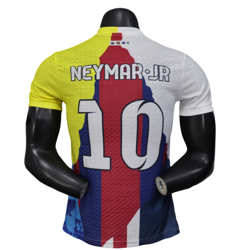 Neymar Barcelona and Brazil Santos PSG 25-26 Joint Club Player Special Edition New Football Shirt - Image 5