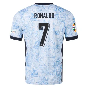 Portugal Away Ronaldo #7 R. Leão #17 Pepe #3 Jersey Euro 2024