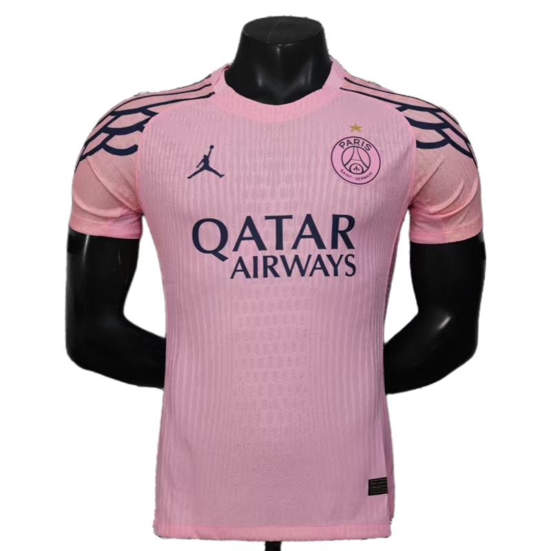 PSG Paris Special Edition Shirt Soccer Pink Jersey 25-26 player version - Image 4