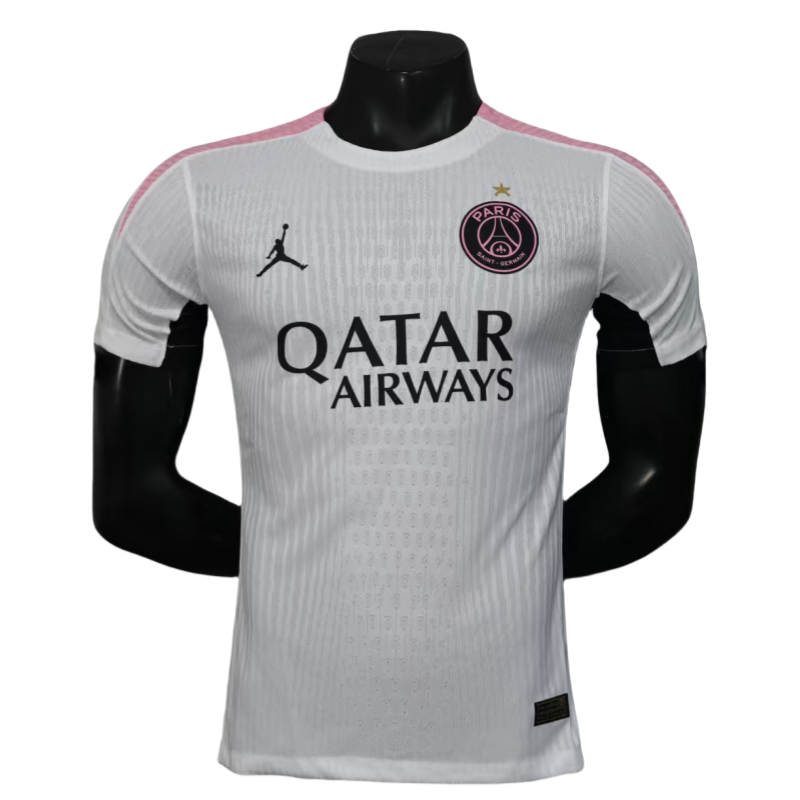 PSG Paris Special Edition Shirt Soccer White Jersey 25-26 - Image 4