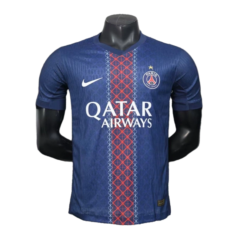 PSG Saint-Germain Home Shirt Soccer Jersey Player Version 25-26 - Image 4