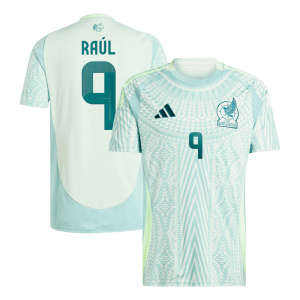 RAÚL #9 Mexico Soccer Jersey Away Custom Shirt 2024