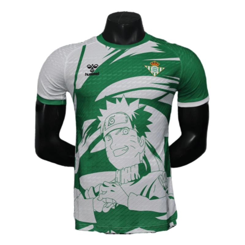 Real Betis Anime Naruto player Special Edition Football Shirt 25-26 - Image 4