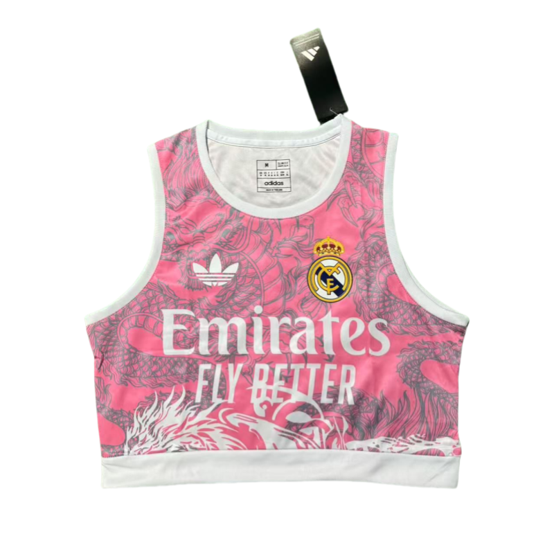 Real Madrid 2025-26 women's trendy football vest(Multiple styles)-Non customized - Image 5