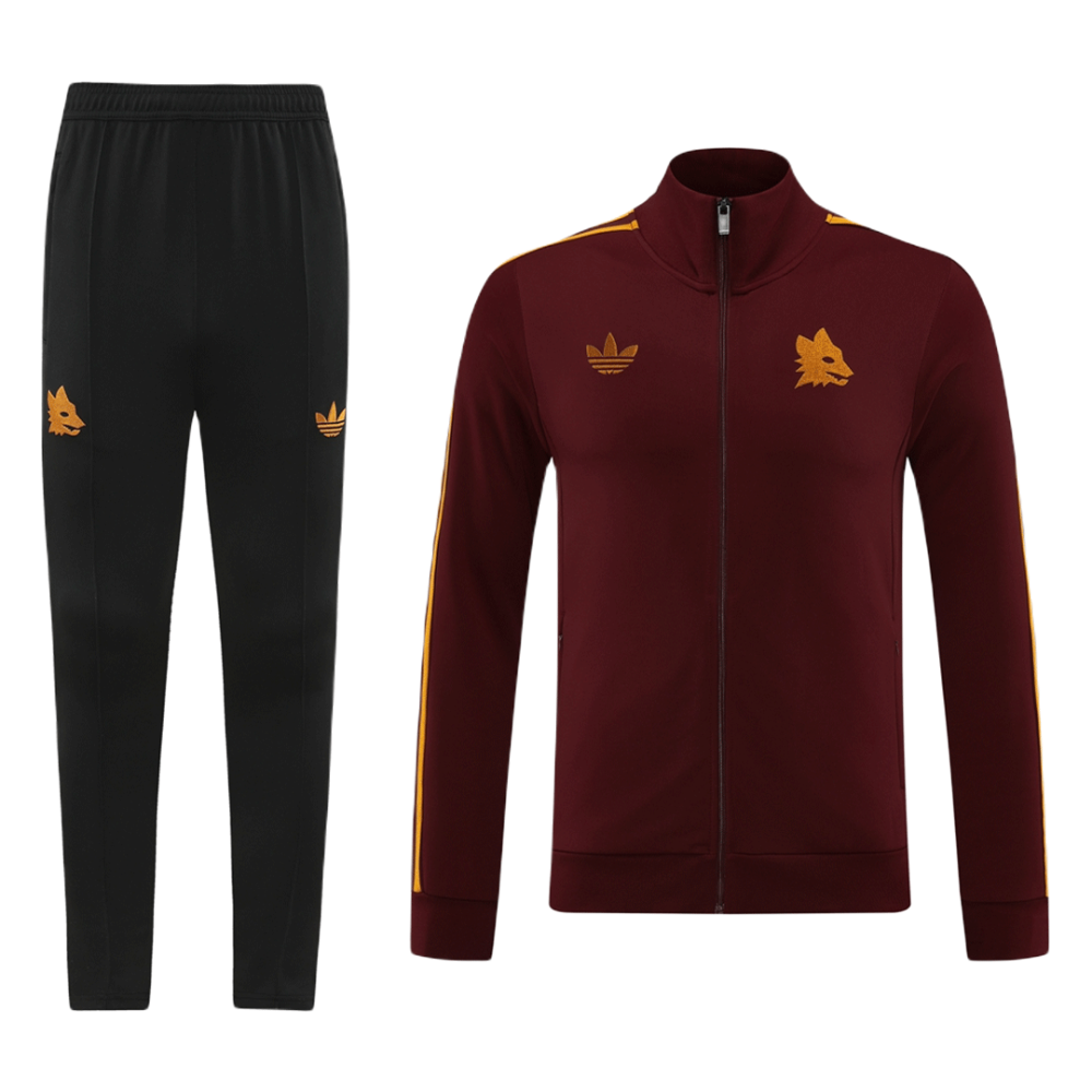 Roma long sleeve football jersey training sportswear 24-25 - Image 4