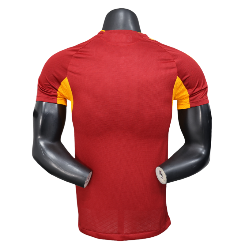 Roma Soccer Jersey Home Custom Shirt 25-26 - Image 5