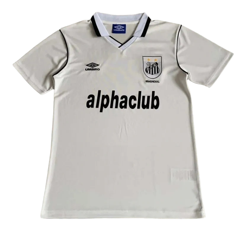 Santos FC 2001 Retro Jersey Home - Image 4