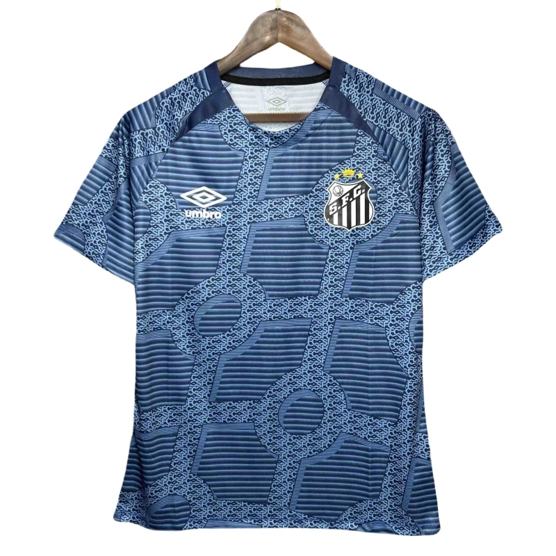 Santos Training Shirt Soccer Jersey 24-25 - Image 4
