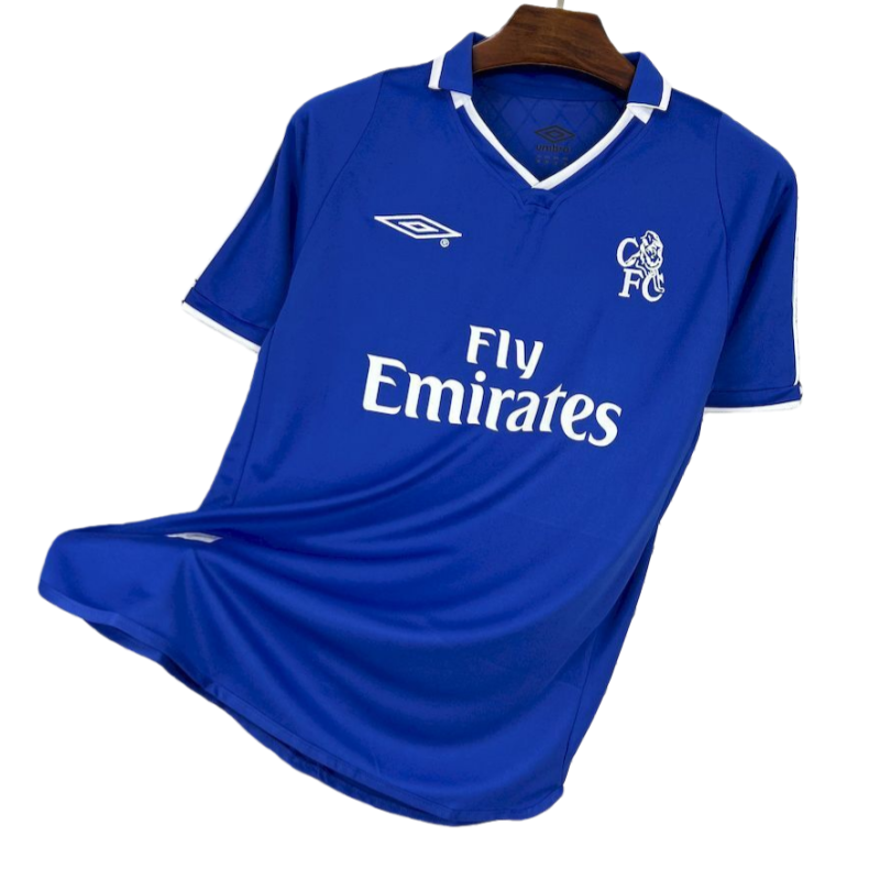 01-03 Chelsea Home Retro Football jersey Fan version - Image 4