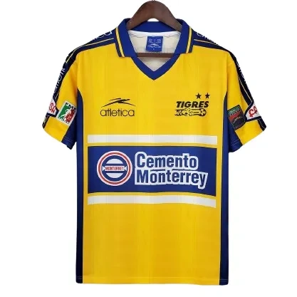 Tigres UANL 1999/00 Retro Jersey Home - Image 4
