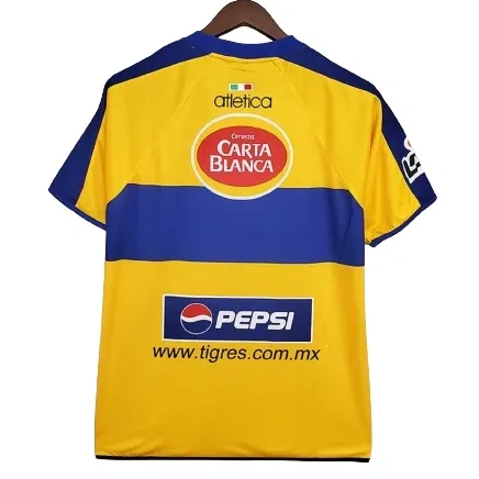 Tigres UANL 2001/02 Retro Jersey Home - Image 5