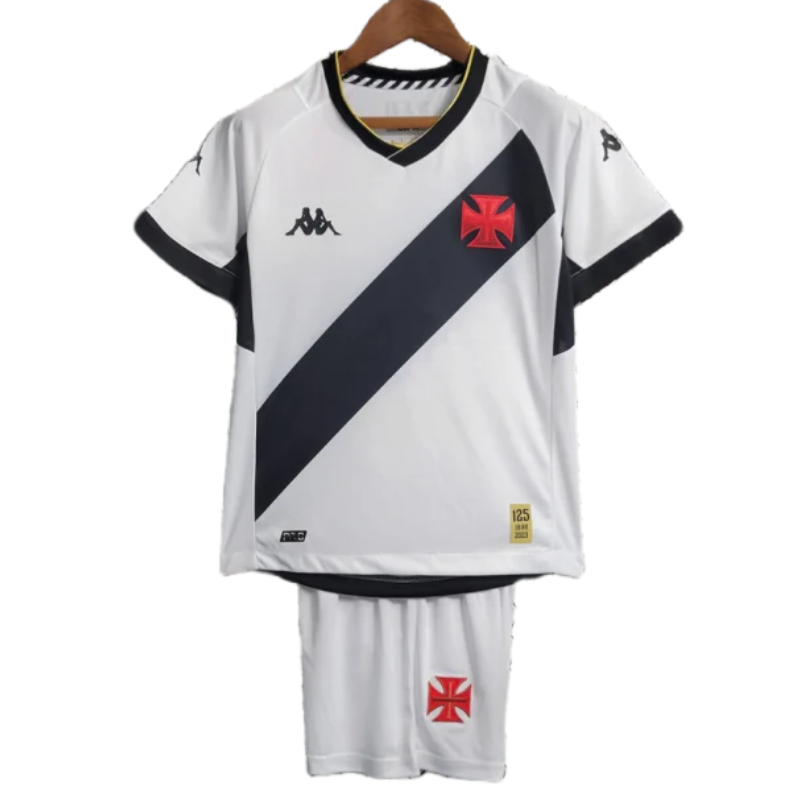 Vasco da Gama 23-24 Away Kids Kit Jersey+Shorts - Image 4