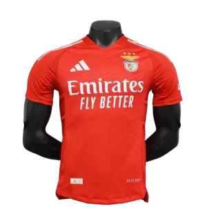 2024-25 Benfica Home Jersey Player Version