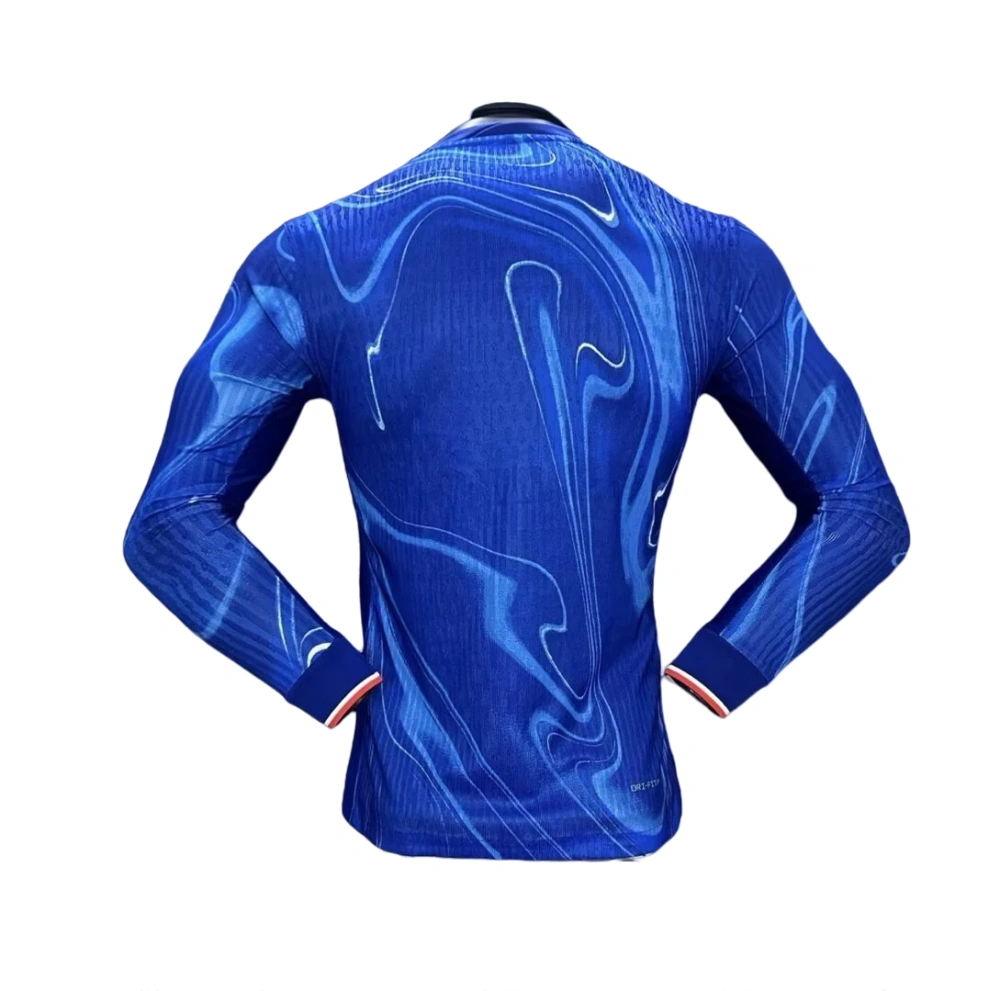2024-25 Chelsea Club Home Player Version Long Sleeve Football Shirt - Image 5