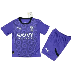 2024-25 Kids Al Hilal SFC Third Jersey(Shirt+Shorts)