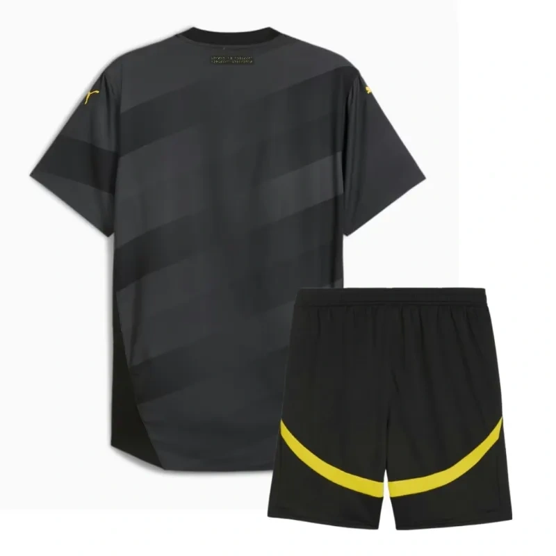 2024-25 Kids Borussia Dortmund Away Kits Soccer Jersey - Image 5