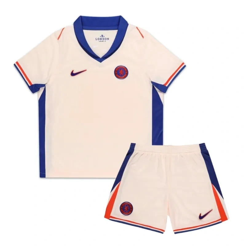 2024-25 Kids Chelsea Away Kits Jersey+Shorts - Image 4