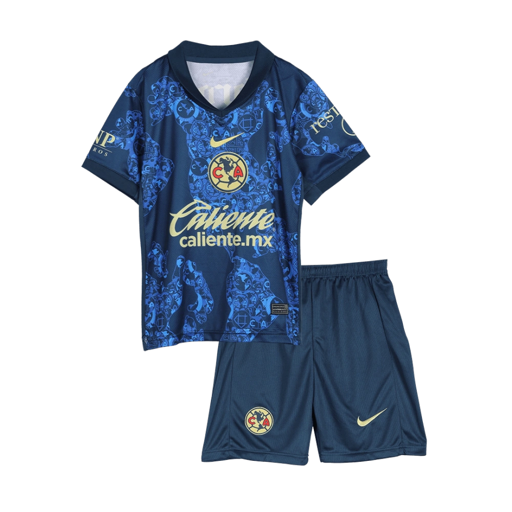 2024-25 Kids Club America Away Kits(Jersey+Shorts) - Image 4
