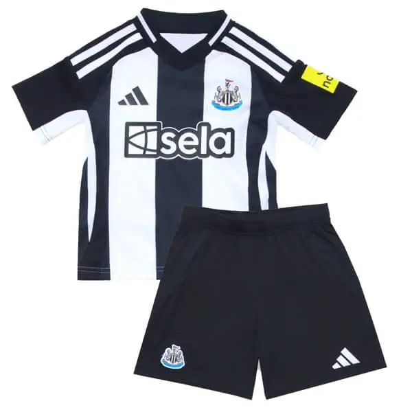 2024-25 Kids Newcastle United Home Jersey Kits - Image 4