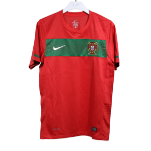 2010 Portugal Retro Home Soccer Jersey Fan Version