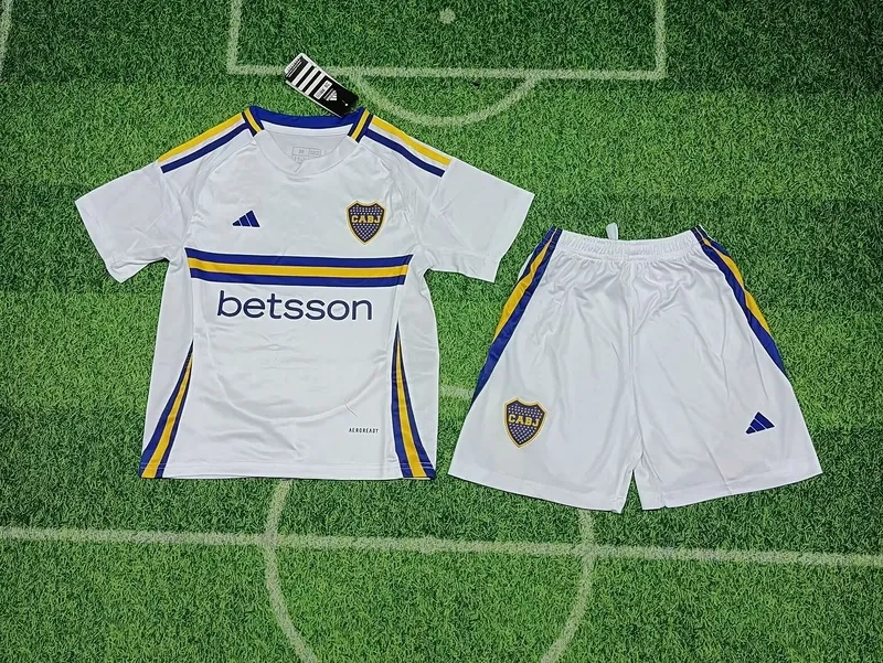 24-25 Boca Juniors Away Kids Kit Jerseys+Shorts - Image 4
