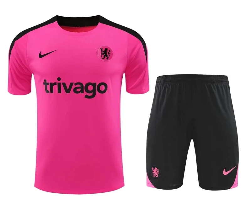 24-25 Chelsea Pre-Match Football Shirt - Image 4