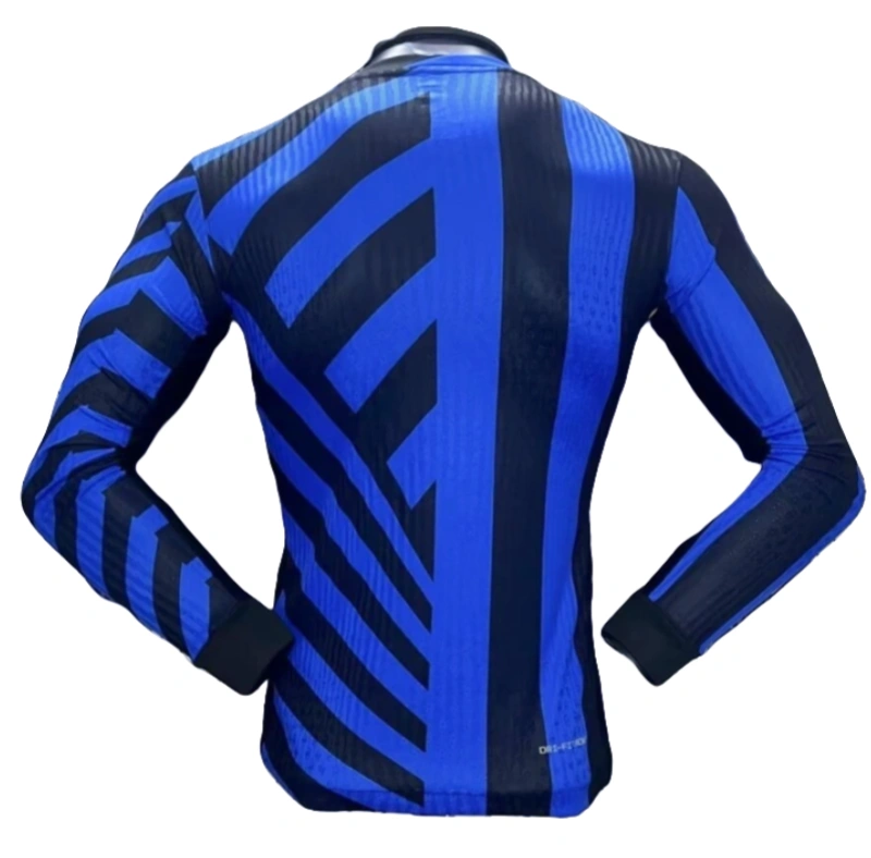 24-25 Inter Milan Home Long Sleeve Kit Player Version Shirt Soccer Jersey - Image 5