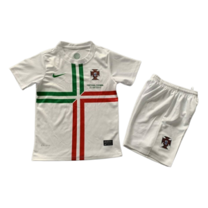 2012 Portugal Away Retro Kids Football jersey Kit Fan Version