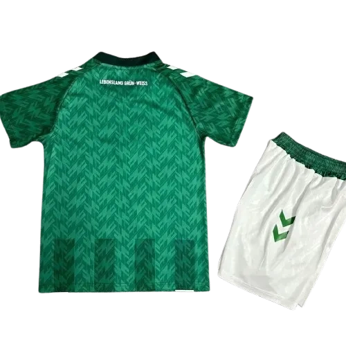 24-25 Werder Bremen Home Kids Kit Soccer Jerseys - Image 5