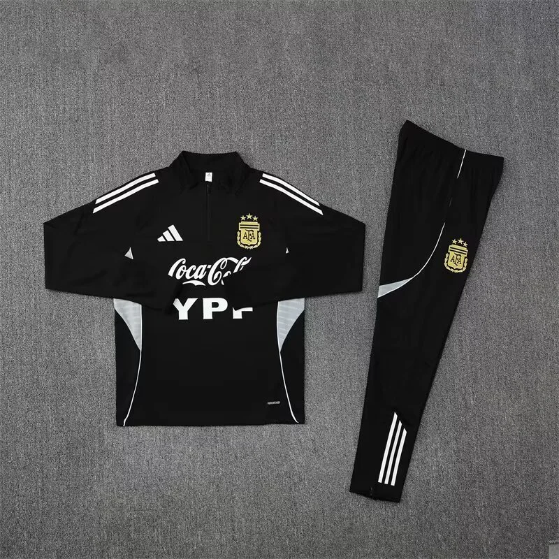 25-26 Argentina Blue Training Kits Long Football Track suits - Image 5
