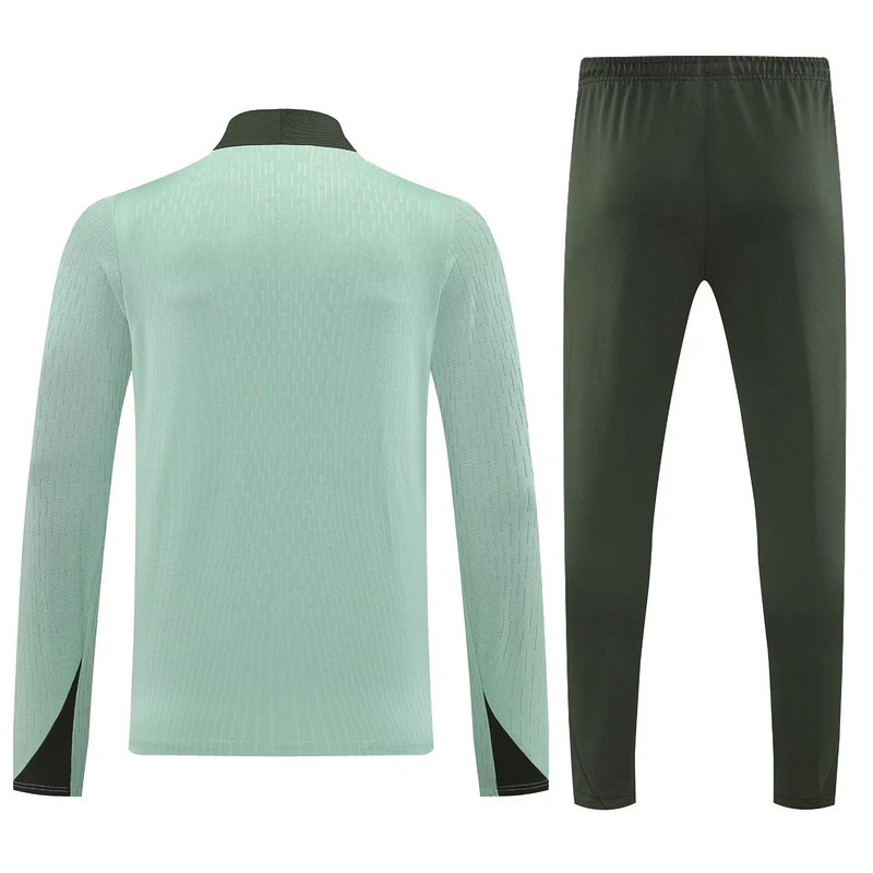25-26 Chelsea Green Training Kits Long Football Track suits - Image 5