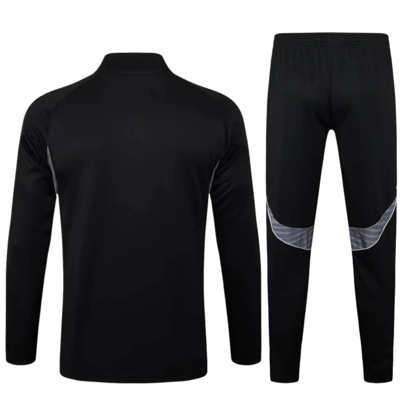 25-26 Inter Miami Black Training Kits Long Football Tracksuits - Image 5