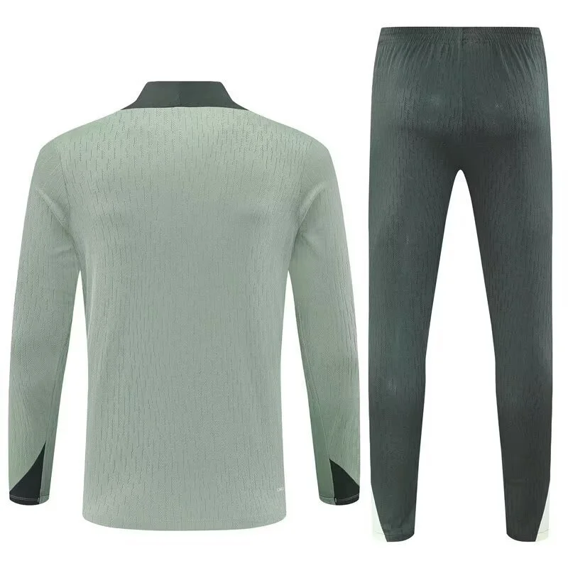 Chelsea Authentic Training Kit (sweatshirt+Pants) Light Green 2025-26 Player Version - Image 5
