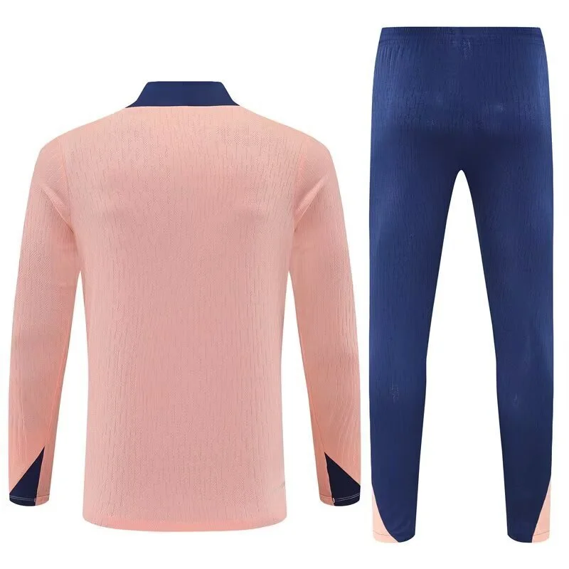 Chelsea Authentic Training Kit (Sweatshirt+Pants) Orange 2025-26-Player Version - Image 5
