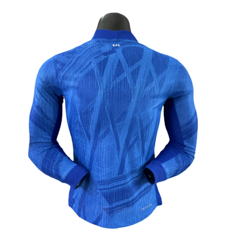 Chelsea Long Sleeve Jersey Home Football Shirt 2025-26-Player version - Image 5