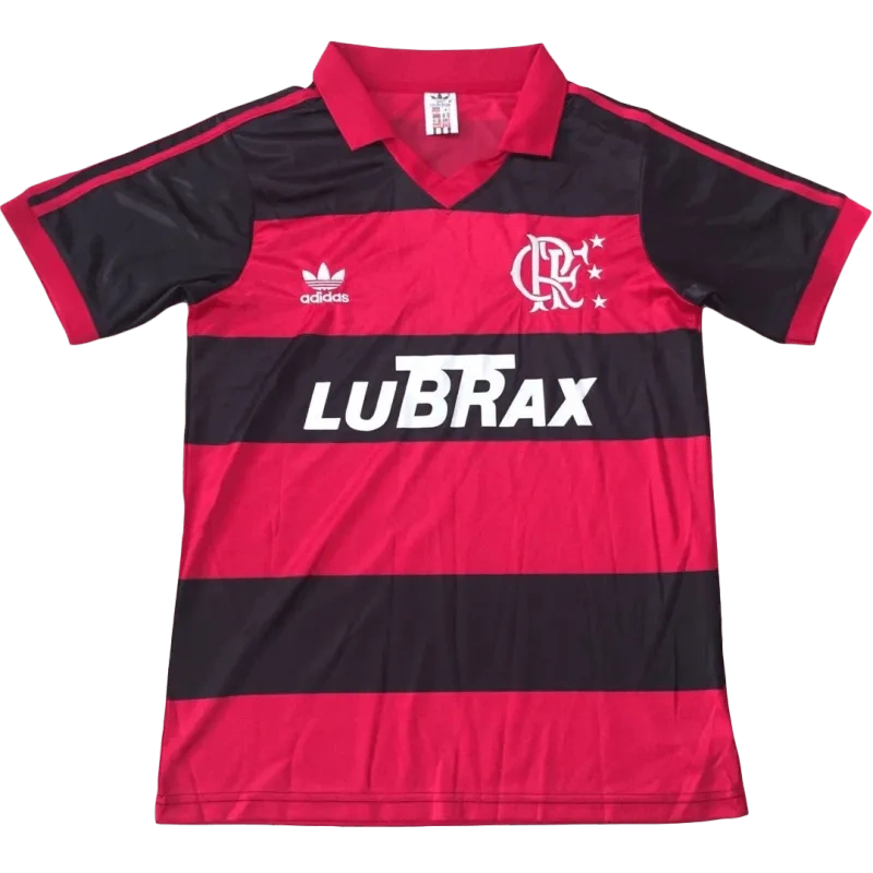 CR Flamengo 1990 Retro Jersey Home - Image 4