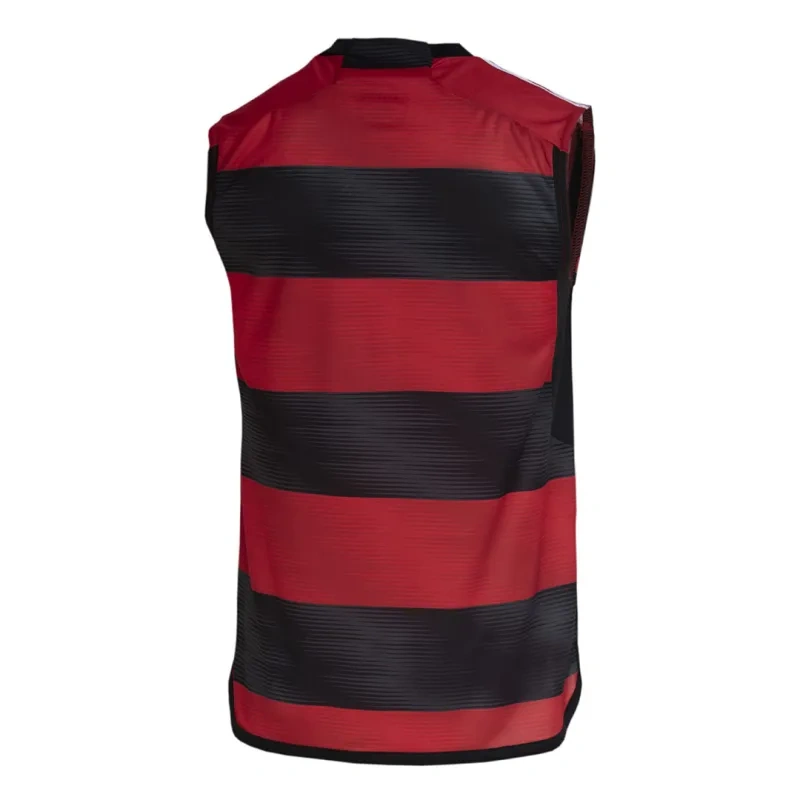 CR Flamengo 2023/24 Training Vest Red&Black - Image 5