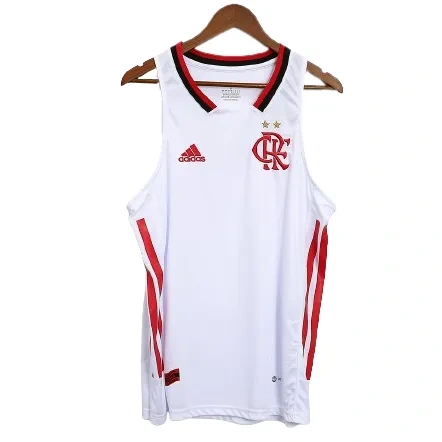 CR Flamengo 2023/24 Training Vest - White Replica - Image 4