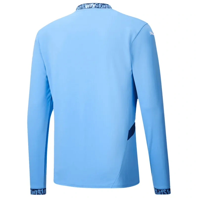 24-25 Manchester City Home Long Sleeve Jersey - Image 5