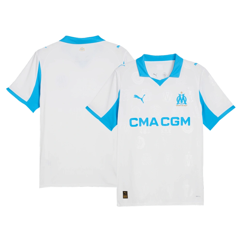 Marseille Soccer Jersey Home Shirt 2025-26 - Image 4