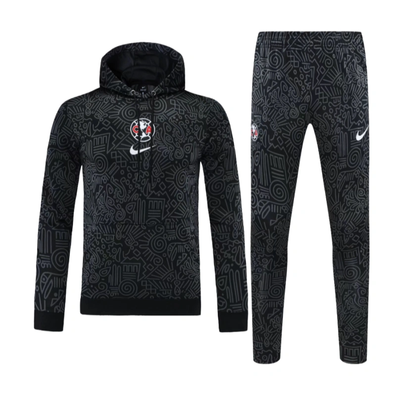 Mexican American Club Black Training Suit Set 2025-26 - Image 4