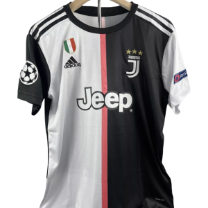 2019-20 Juventus Home Retro Soccer Jersey Ronaldo #7