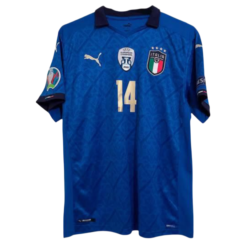 2020-21 Italian national team home jersey retro version European Cup - Image 4