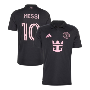 Miami International Messi's 2026 Black Field Commemorative Football Shirt Fan version
